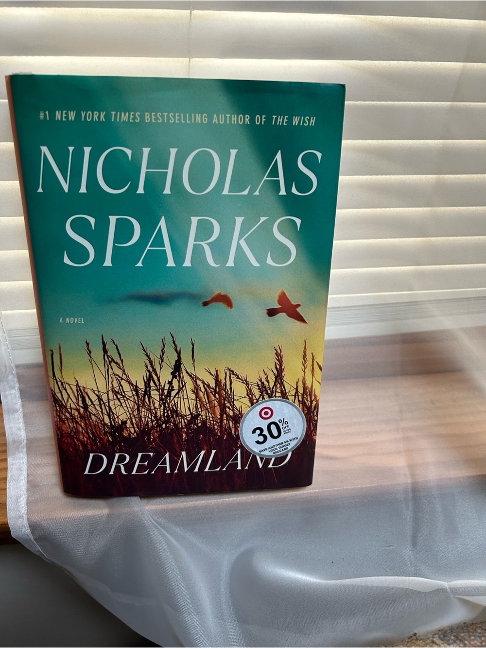 Nicholas Sparks "Dreamland" Hardcover Book